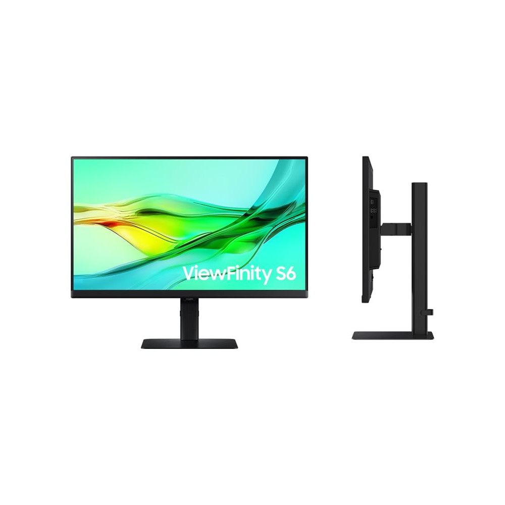 Produktbild för Samsung ViewFinity S6 S24D600UAU - S60UD Series - LED-skärm - QHD - 24" - HDR