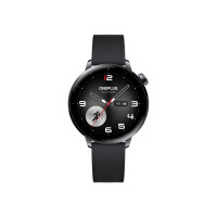 Produktbild för OnePlus Watch 3 - rostfritt stål - smart klocka med rem - 32 GB - svart stål