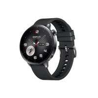 Produktbild för OnePlus Watch 3 - rostfritt stål - smart klocka med rem - 32 GB - svart stål