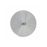 Produktbild för Vikan - handborste - polyester - polypropylen, stainless steel - vit