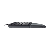 Produktbild för CHERRY KC 4500 ERGO - tangentbord - QWERTY - brittisk - svart Inmatningsenhet