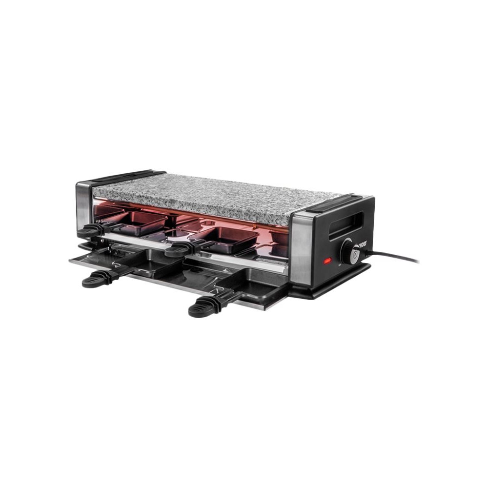 Produktbild för UNOLD 48760 Delice Basic - raclette/grill/griddle/hot stone - svart / rostfritt stål