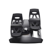 Produktbild för Thrustmaster T-Flight Full Kit X - styrspak, gas och pedaler - kabelansluten