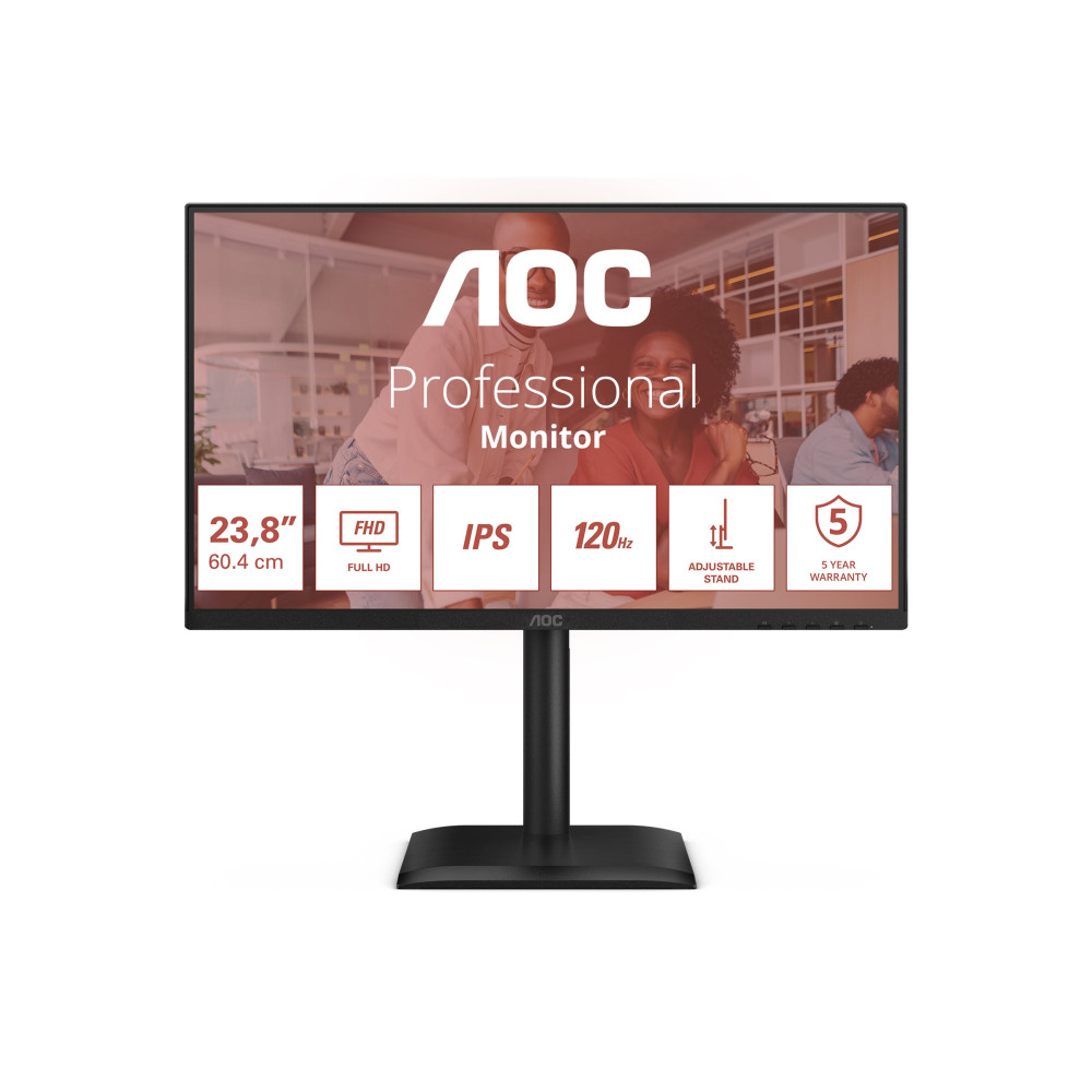 Produktbild för AOC 24E4U - LED-skärm - Full HD (1080p) - 24" - HDR