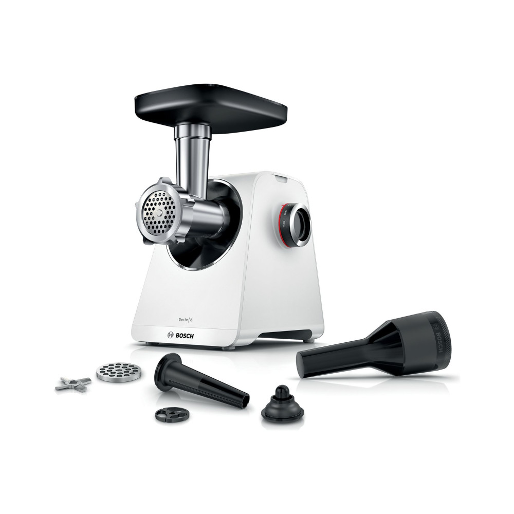 Produktbild för Bosch Serie | 6 MultiPower MFWS607W - köttkvarn - vit