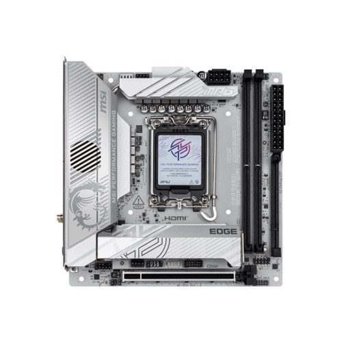 MSI MPG Z890I EDGE TI WIFI - moderkort - mini ITX - LGA1851-uttag - Z890 - Moderkort