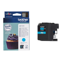 Produktbild för Brother LC123C - Lång livslängd - cyan - original - bläckpatron