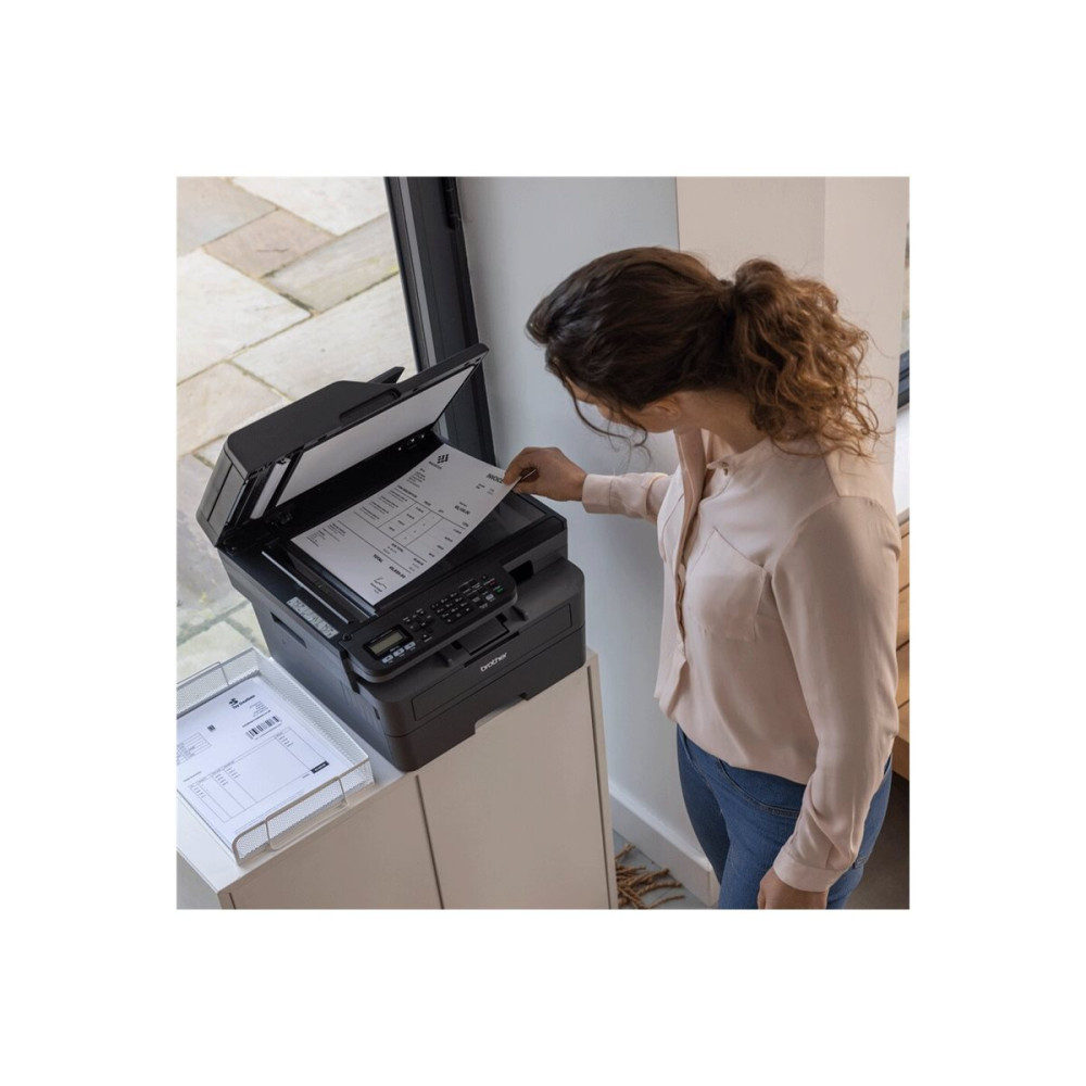 Produktbild för Brother MFC-L2800DW - multifunktionsskrivare - svartvit