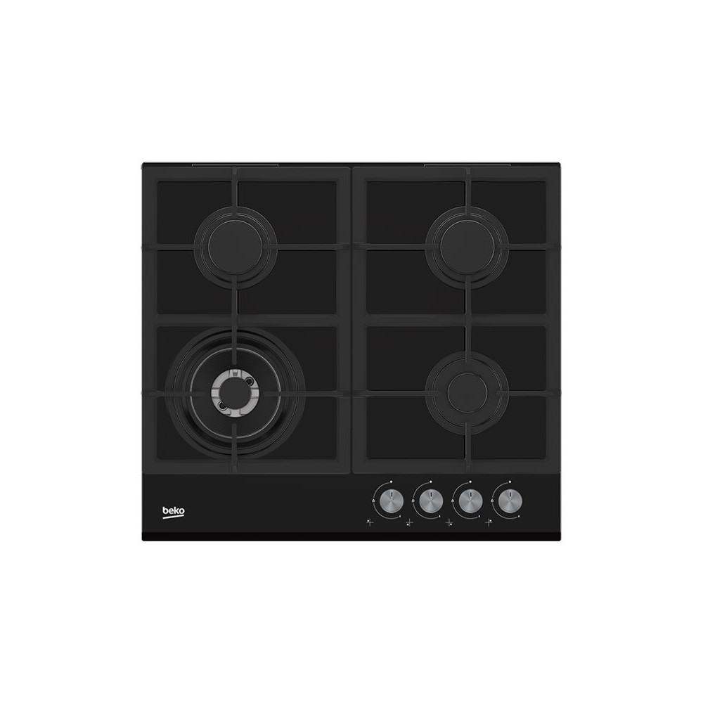 Produktbild för Beko HILW 64235 S gasspis - 58.5 cm - svart
