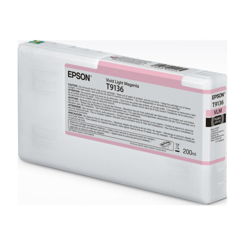 EPSON Epson T9136 - intensiv ljus magenta - original - bläckpatron