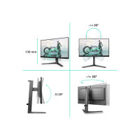 Produktbild för Philips Evnia 3000 25M2N3200U - LED-skärm - Full HD (1080p) - 25" - HDR