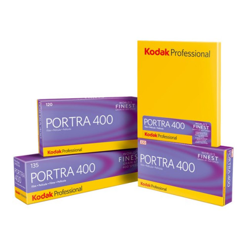KODAK Kodak PROFESSIONAL PORTRA 400 färgfilm - 4 x 5" - ISO 400 - 10 ark