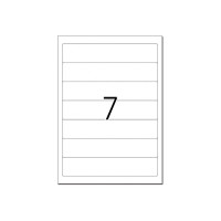 Produktbild för HERMA Special - ogenomskinliga pärmetiketter - matt - 70 etikett (er) - 192 x 38 mm