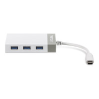 Produktbild för TRENDnet TUC-ETGH3 - nätverksadapter - USB-C - 1000Base-T x 1 + USB 3.0 x 3