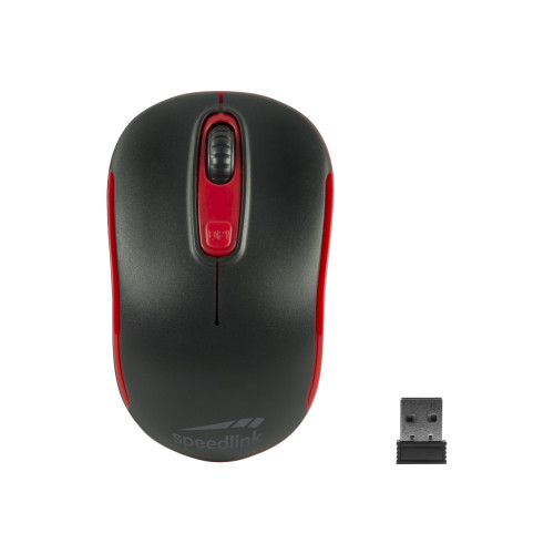 Jöllenbeck SPEEDLINK Ceptica - mus - 2.4 GHz - svart, röd