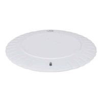Produktbild för Manhattan Smartphone Wireless Charging Pad (Clearance Pricing), 5W charging, QI certified, White, Micro-USB to USB-A cable included, Micro-USB input into pad, USB-A wall charger/input required (not included), Cable 0.5m, Three Year Warranty, Boxed trådlös