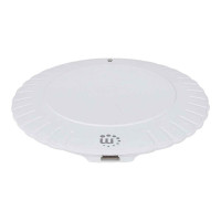 Produktbild för Manhattan Smartphone Wireless Charging Pad (Clearance Pricing), 5W charging, QI certified, White, Micro-USB to USB-A cable included, Micro-USB input into pad, USB-A wall charger/input required (not included), Cable 0.5m, Three Year Warranty, Boxed trådlös
