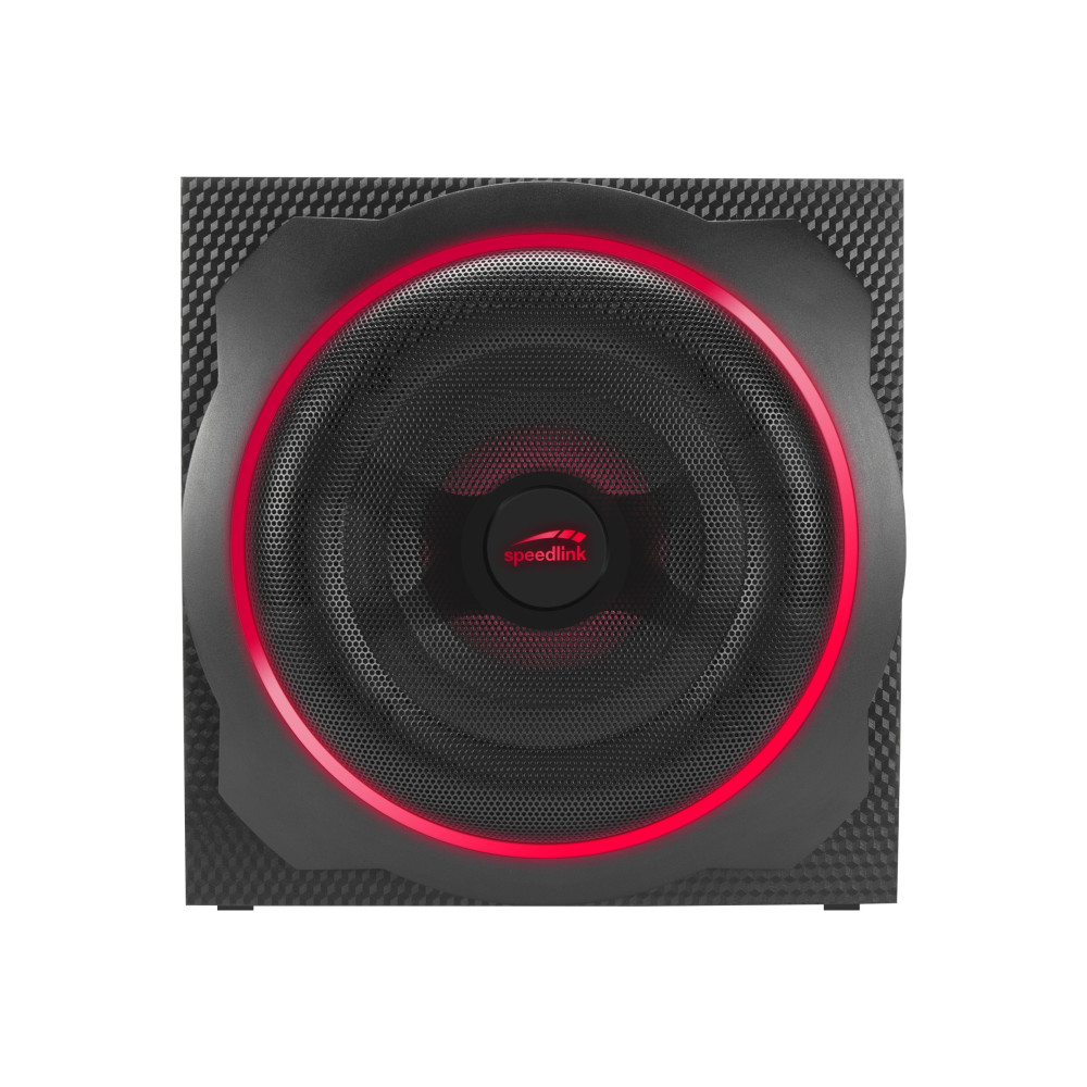Produktbild för SPEEDLINK GRAVITY CARBON RGB - högtalarsystem - för persondator - trådlös
