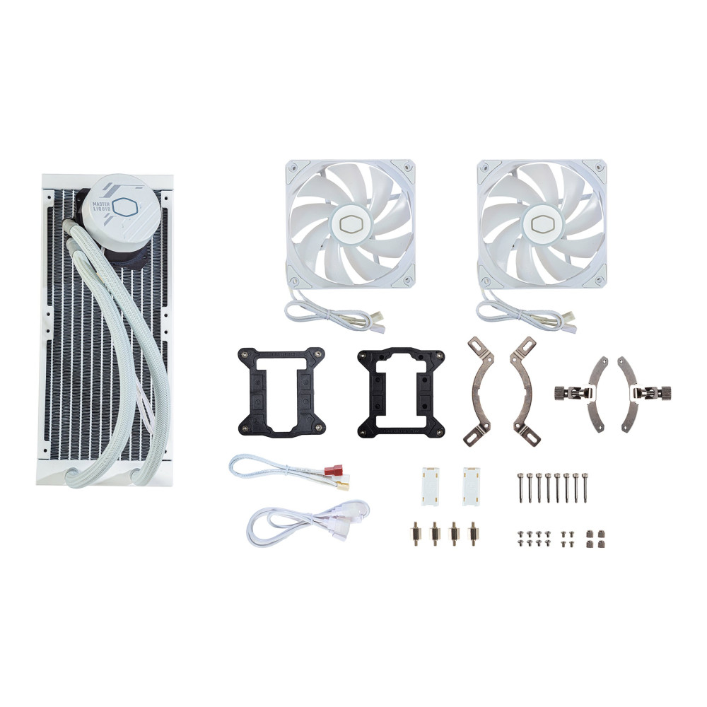 Produktbild för Cooler Master MasterLiquid Lite 240L Core ARGB - kylsystem med vätska till processorn