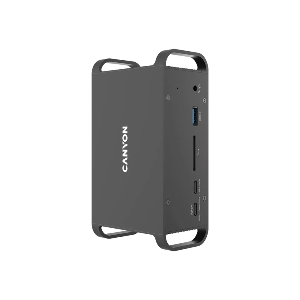Produktbild för Canyon HDS-95ST - dockningsstation - USB-C - 2 x HDMI - 1GbE