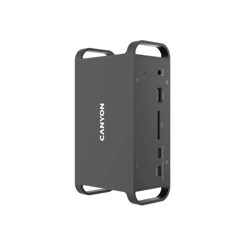 Canyon HDS-95ST - dockningsstation - USB-C - 2 x HDMI - 1GbE - Adaptrar & Hubbar