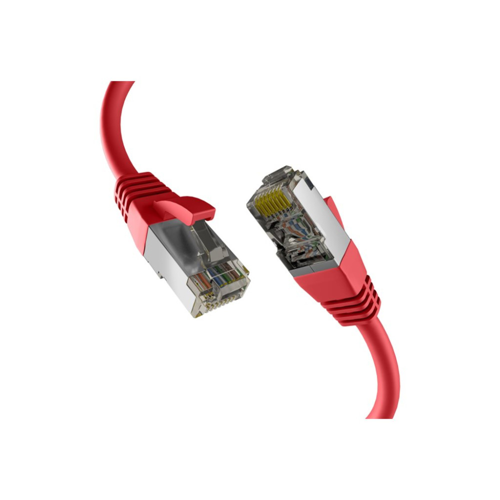 Produktbild för EFB-Elektronik patch-kabel - 20 m - röd