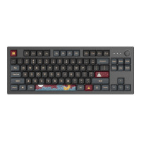 Produktbild för MKey TKL Darkness - tangentbord - QWERTY Inmatningsenhet
