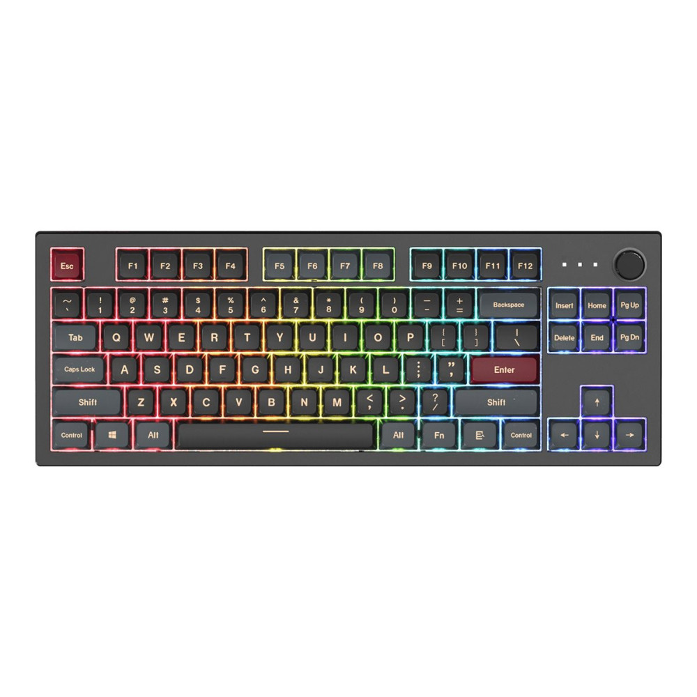 Produktbild för MKey TKL Darkness - tangentbord - QWERTY Inmatningsenhet