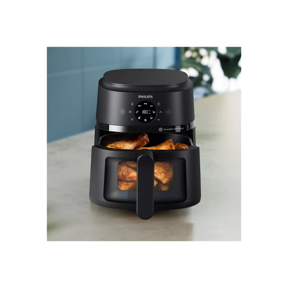 Produktbild för Philips 2000 Series NA220 - varmluftsfritös - svart