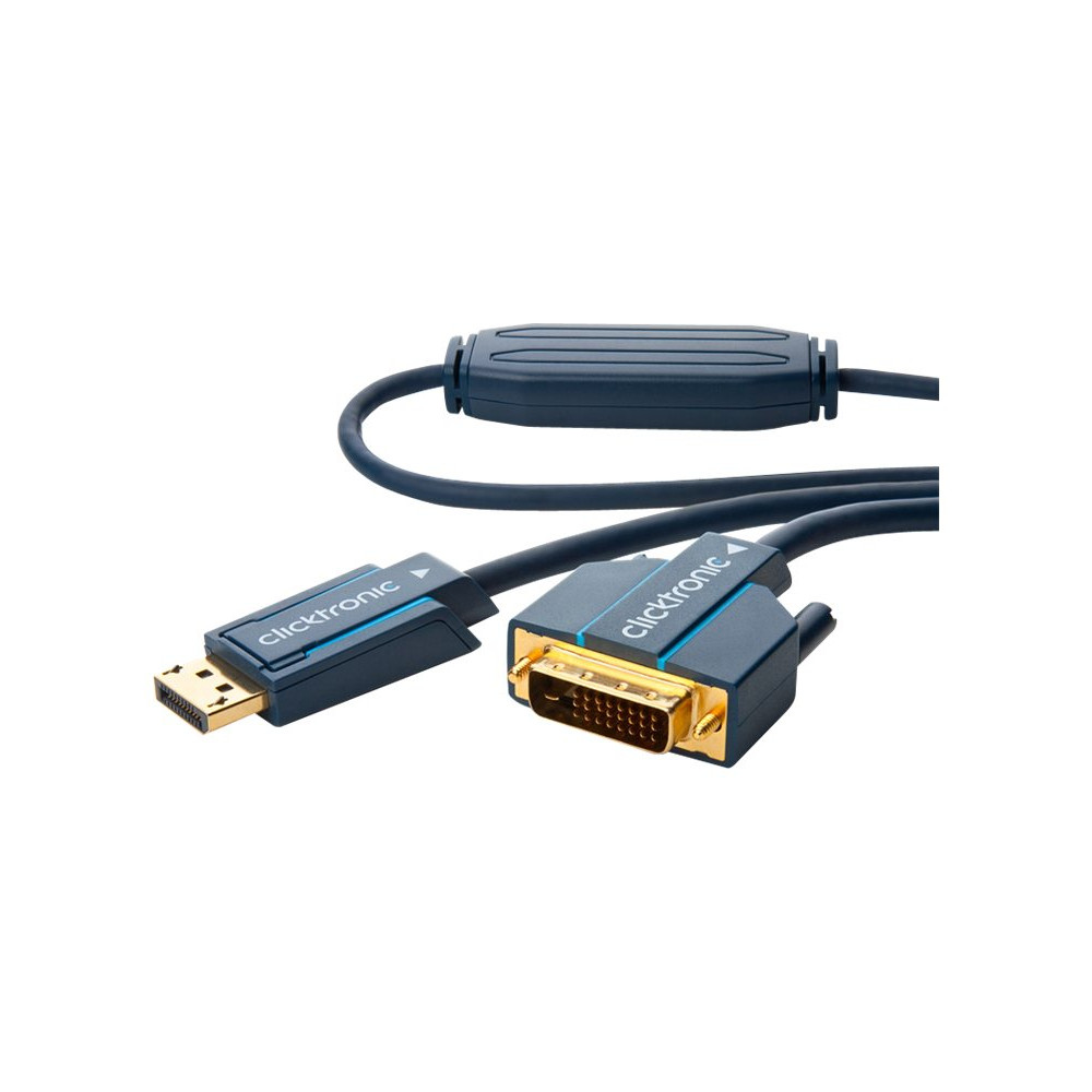 Produktbild för ClickTronic DisplayPort-kabel - 2 m