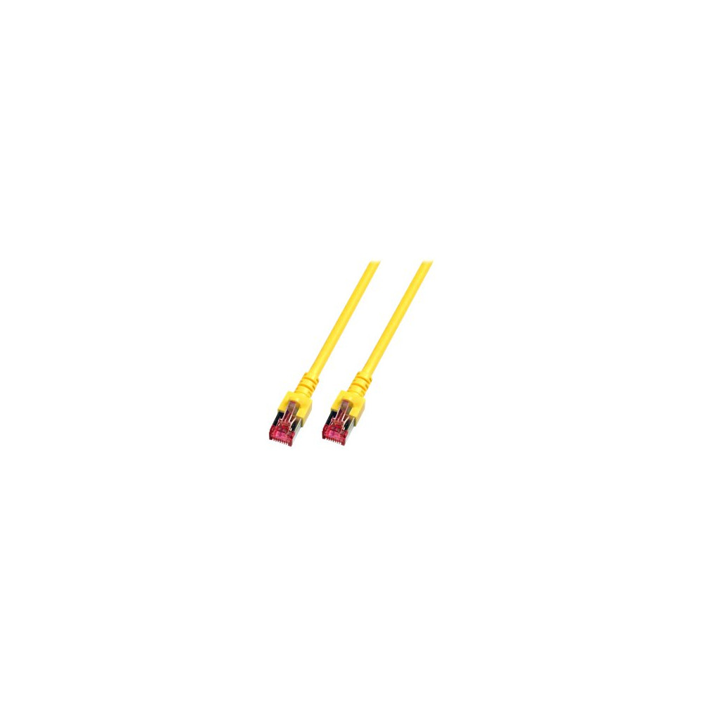Produktbild för EFB-Elektronik patch-kabel - 0.25 m - gul