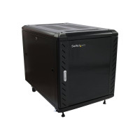 Produktbild för StarTech.com 12U 29" nedmonterbart serverskåp med hjul - rack - 12U