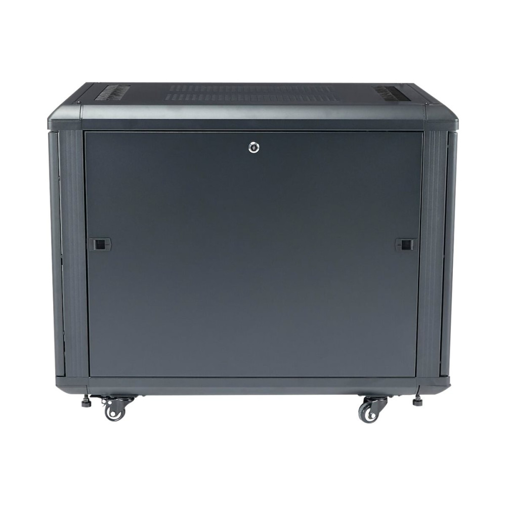 Produktbild för StarTech.com 12U 29" nedmonterbart serverskåp med hjul - rack - 12U