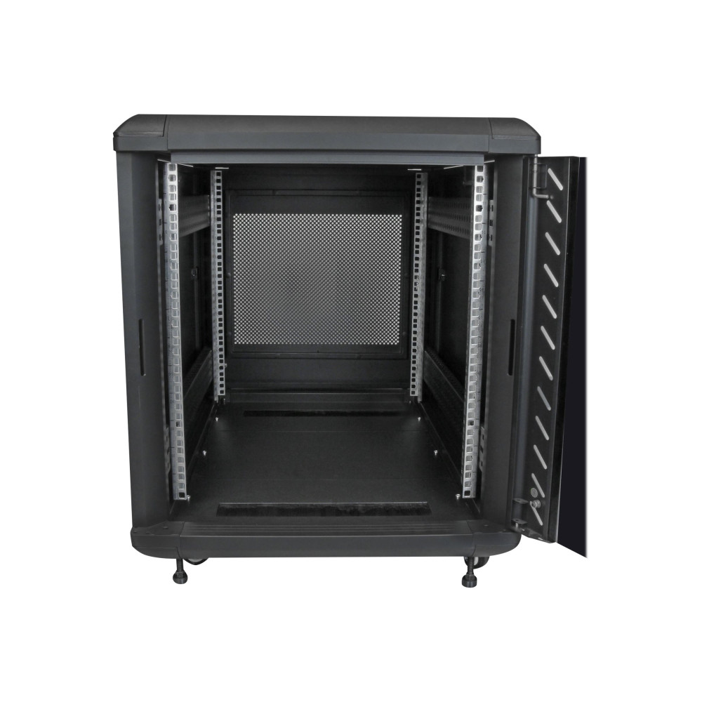 Produktbild för StarTech.com 12U 29" nedmonterbart serverskåp med hjul - rack - 12U