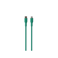 Produktbild för PURO PUCAPLTUSBCICONDKGRN, 1,5 m, Lightning, USB C, Hankoppl...