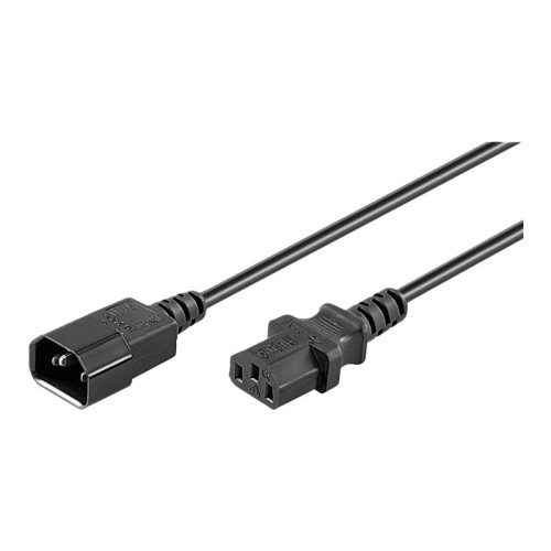 Goobay goobay - förlängningskabel för ström - IEC 60320 C14 till power IEC 60320 C13 - 3 m