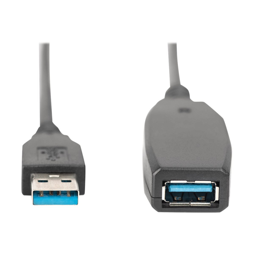Produktbild för DIGITUS - USB-förlängningskabel - USB typ A till USB typ A - 20 m