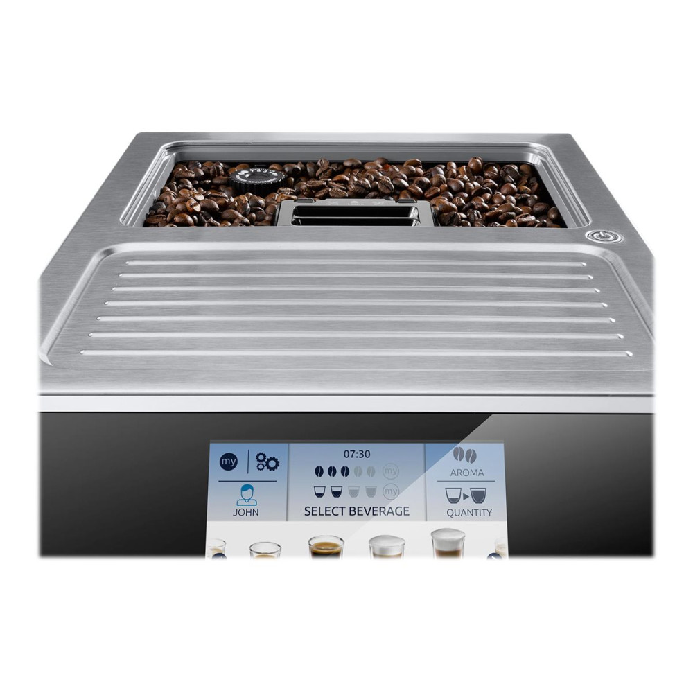Produktbild för De'Longhi PrimaDonna Elite ECAM 656.75.MS - automatisk kaffekokare med mjölkskummare - 19 bar - metall/svart