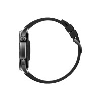 Produktbild för Huawei Watch GT 5 - rostfritt stål - smart klocka med rem - svart