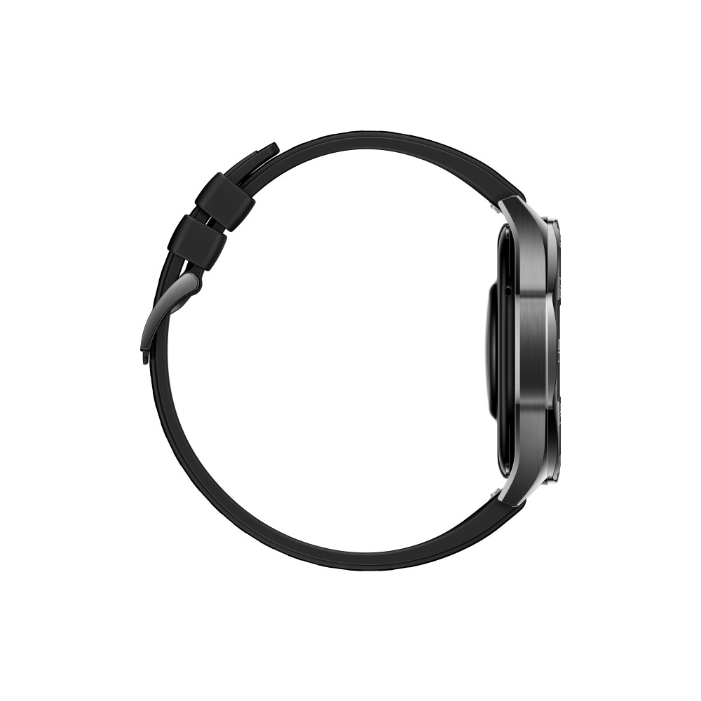 Produktbild för Huawei Watch GT 5 - rostfritt stål - smart klocka med rem - svart