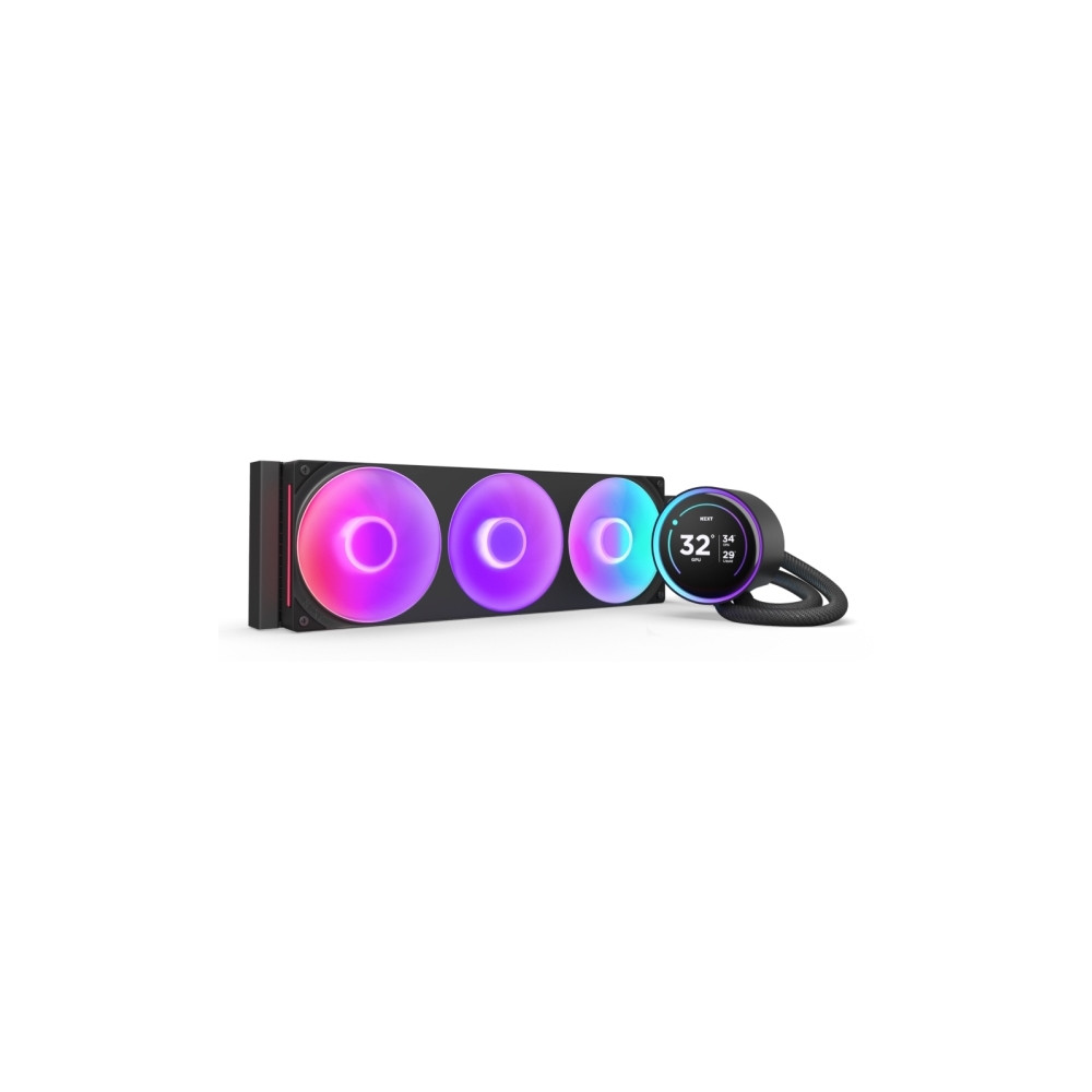 Produktbild för NZXT Kraken Elite 360 RGB - kylsystem med vätska till processorn - med LCD-display