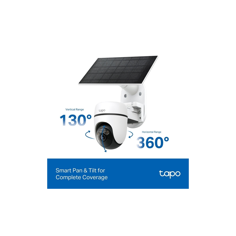 Produktbild för Tapo C610 KIT V1 - nätverksövervakningskamera - med Tapo A201 solpanel