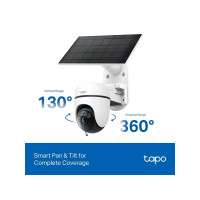 Produktbild för Tapo C610 KIT V1 - nätverksövervakningskamera - med Tapo A201 solpanel