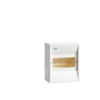 Produktbild för HAGER minitäckplatta GD106E 6 moduler med PE-klämma, HxBxD:...