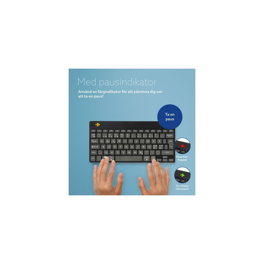 Produktbild för Tangentbord R-RGO Compact Break BT