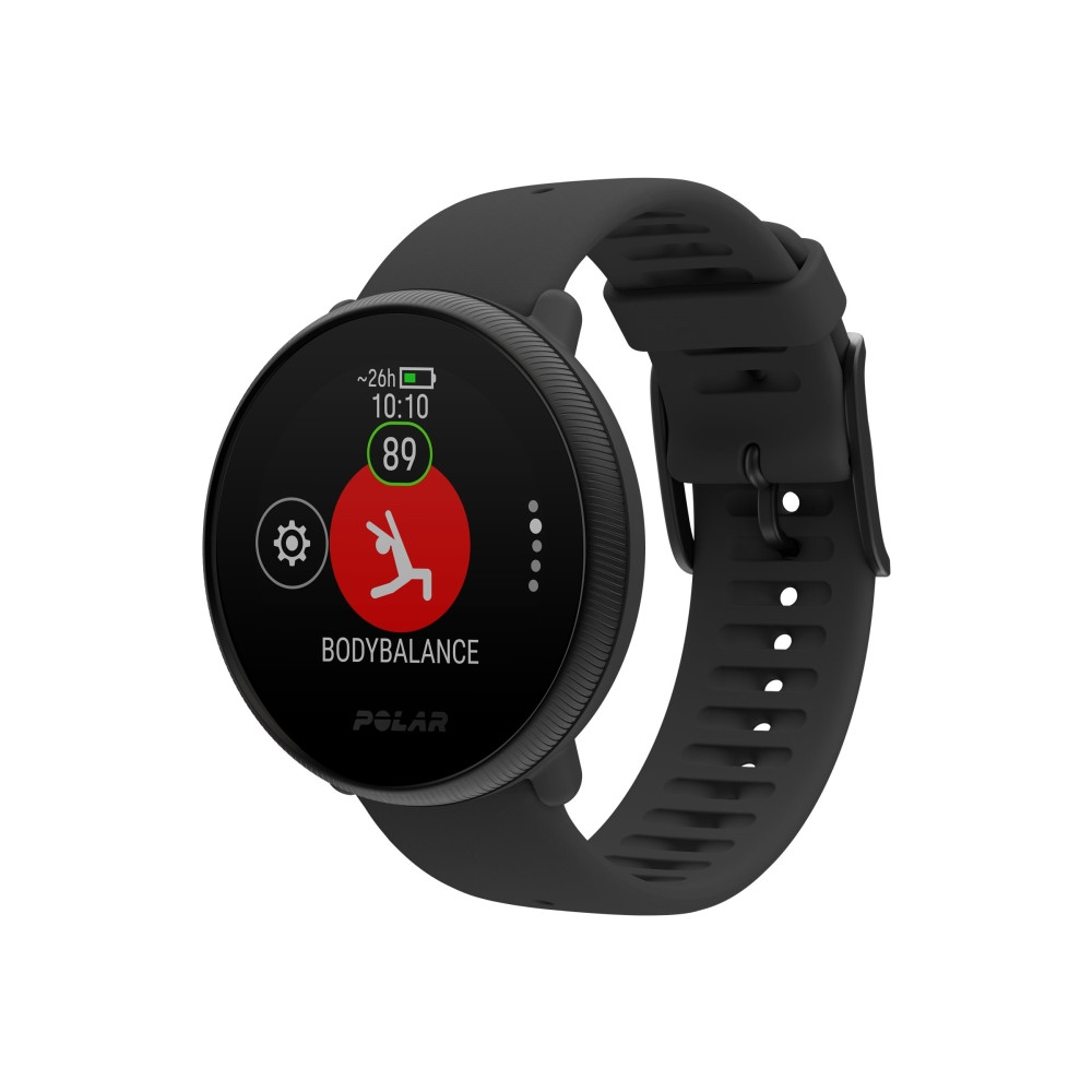 Produktbild för Polar Ignite 2 - svart pärla - sportklocka med band - svart