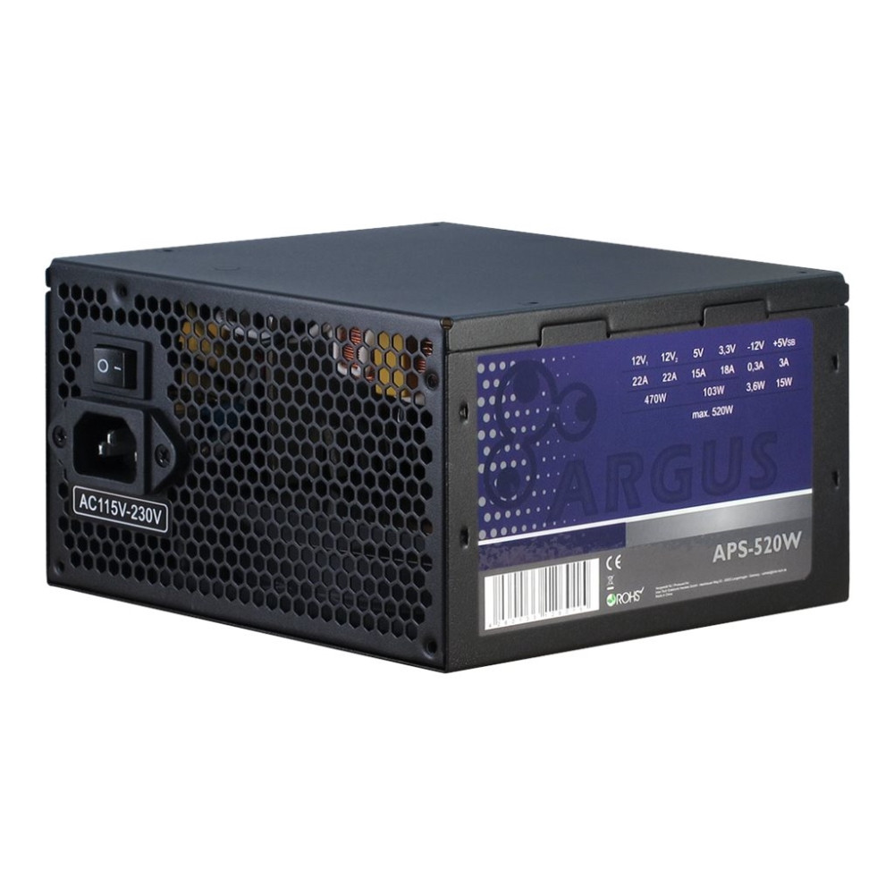 Produktbild för Argus APS-520W - nätaggregat - 520 Watt