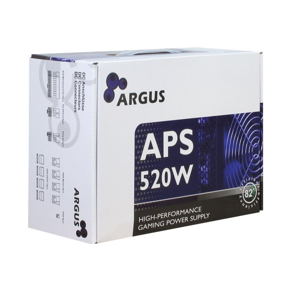 Produktbild för Argus APS-520W - nätaggregat - 520 Watt