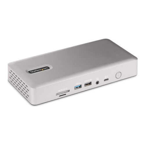 StarTech.com StarTech.com Thunderbolt 4 Multi-Display Docking Station, Quad/Triple/Dual Monitor Dock, 2x HDMI/2x DisplayPort, 7x USB Hub, 2.5 Gigabit Ethernet, 98W Power Delivery, for Windows/MacBook - TB4 Host Cable (132UE-TB4USB4DOCK) - dockningsstation - Thunderbol