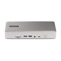 Produktbild för StarTech.com Thunderbolt 4 Multi-Display Docking Station, Quad/Triple/Dual Monitor Dock, 2x HDMI/2x DisplayPort, 7x USB Hub, 2.5 Gigabit Ethernet, 98W Power Delivery, for Windows/MacBook - TB4 Host Cable (132UE-TB4USB4DOCK) - dockningsstation - Thunderbol